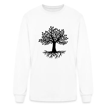 Tree of life tree - Men's Long Sleeve T-Shirt - white - Front