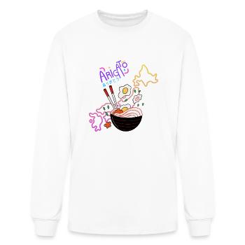 Japanese Udon Shop - Men's Long Sleeve T-Shirt - white - Front
