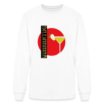 Quarantini Quarantine Martini - Men's Long Sleeve T-Shirt - white - Front