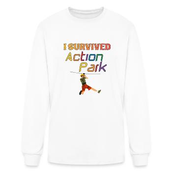 I Survived Action Park - Men's Long Sleeve T-Shirt - white - Front