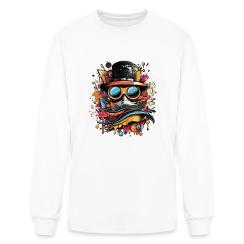 Sneaker Swag - Men's Long Sleeve T-Shirt - white - Front