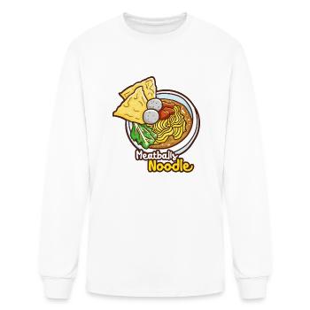 Meatballs Noodle - Men's Long Sleeve T-Shirt - white - Front
