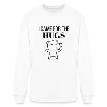 Hug Dealer - Men's Long Sleeve T-Shirt - white - Front