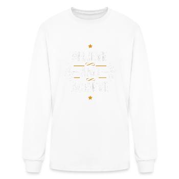 Believe And Achieve - Men's Long Sleeve T-Shirt - white - Front