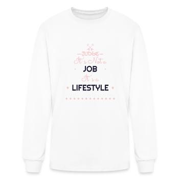 JUDGE - Men's Long Sleeve T-Shirt - white - Front