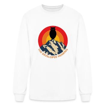 The developed hearing - Men's Long Sleeve T-Shirt - white - Front