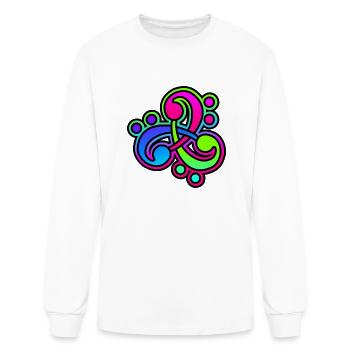 Alana Orr Trademark color triclef - Men's Long Sleeve T-Shirt - white - Front