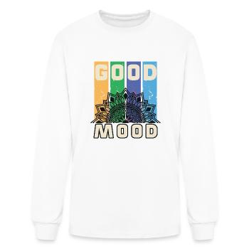 Good Mood - Men's Long Sleeve T-Shirt - white - Front