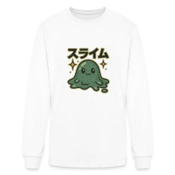 Kawaii Slime Japanese - Men's Long Sleeve T-Shirt - white - Front