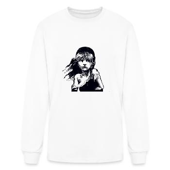 cosette - Men's Long Sleeve T-Shirt - white - Front