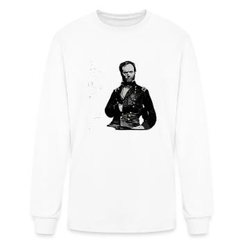 William Tecumseh Sherman Portrait General Sherman - Men's Long Sleeve T-Shirt - white - Front