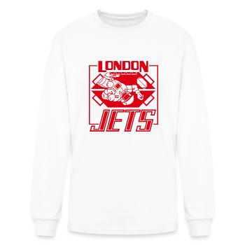 Comedy Show Logo - Men's Long Sleeve T-Shirt - white - Front