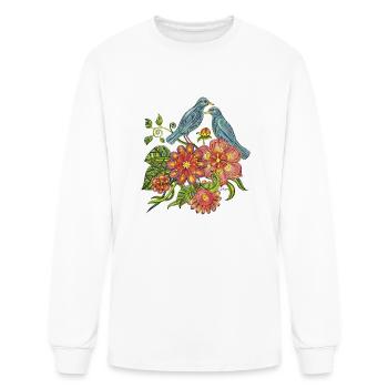 Fly Away With Me - Men's Long Sleeve T-Shirt - white - Front