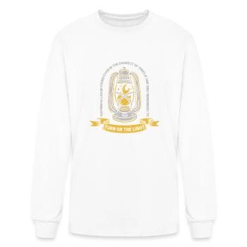 Turn On The Light - Men's Long Sleeve T-Shirt - white - Front