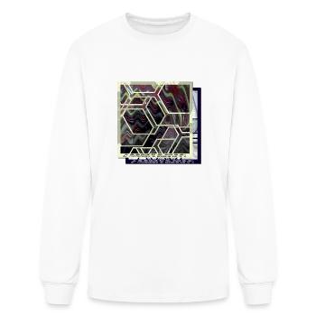 OUTWORK - Men's Long Sleeve T-Shirt - white - Front