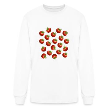 Tomato Troop: For Tomato Lovers - Men's Long Sleeve T-Shirt - white - Front
