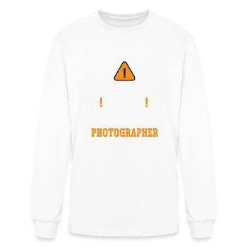 Photographer - Men's Long Sleeve T-Shirt - white - Front
