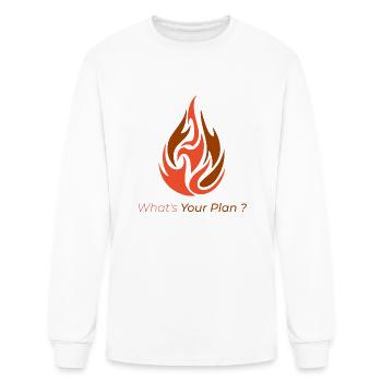 Kirk Cameron American Campfire Revival Whats Your - Men's Long Sleeve T-Shirt - white - Front