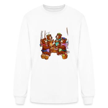 Picnic world - Men's Long Sleeve T-Shirt - white - Front