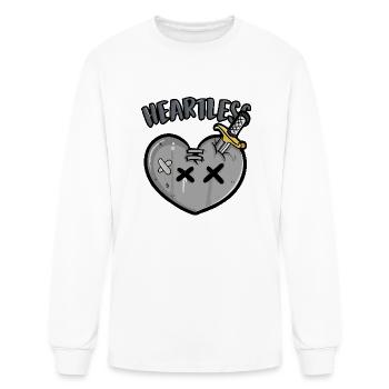 Heartless |Premium Design| - Men's Long Sleeve T-Shirt - white - Front