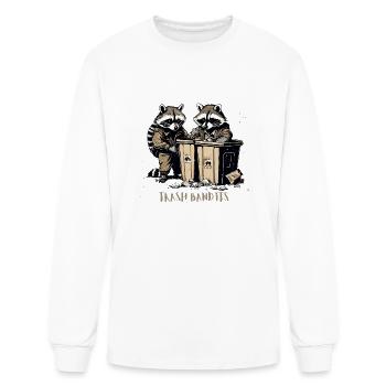 Trash Bandits - Men's Long Sleeve T-Shirt - white - Front