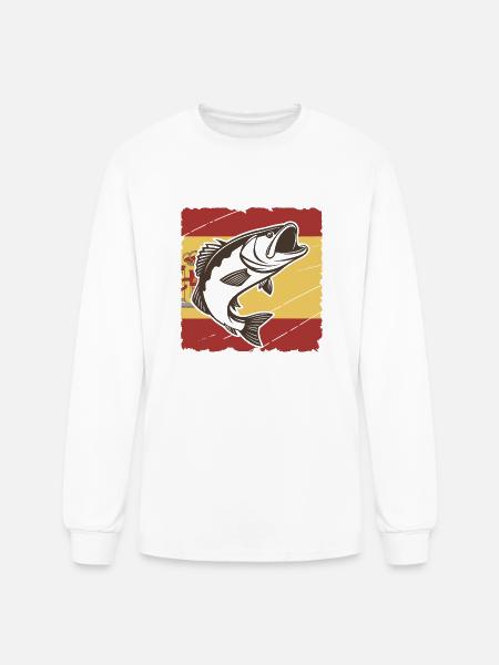 Bass of España - Men's Long Sleeve T-Shirt - white