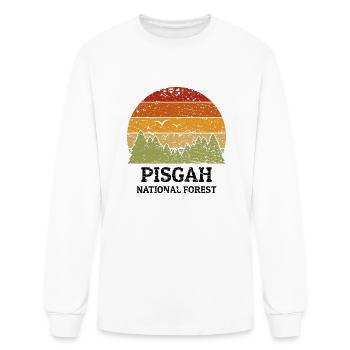 Pisgah National Forest - Men's Long Sleeve T-Shirt - white - Front
