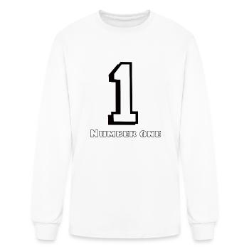 number one aesthetic hippie - Men's Long Sleeve T-Shirt - white - Front