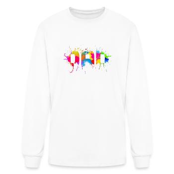 Dad The Man The Myth The Paintball Legend Paintbal - Men's Long Sleeve T-Shirt - white - Front
