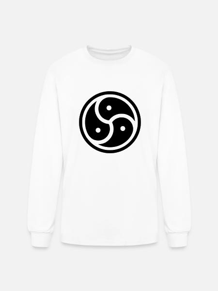 Kink Community Symbol - Men's Long Sleeve T-Shirt - white