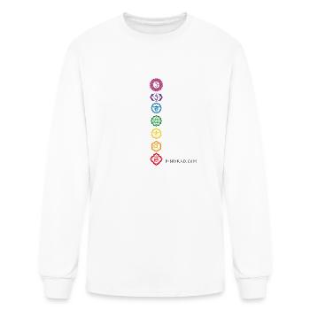 Chakra - dibbyrad - Men's Long Sleeve T-Shirt - white - Front