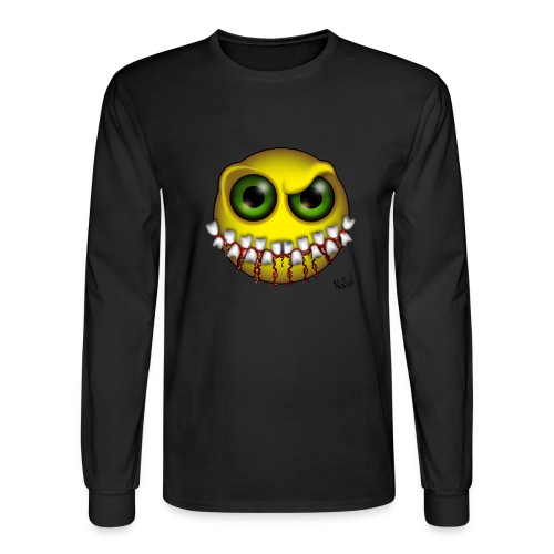 Smilez (Silly Facez) - Men's Long Sleeve T-Shirt