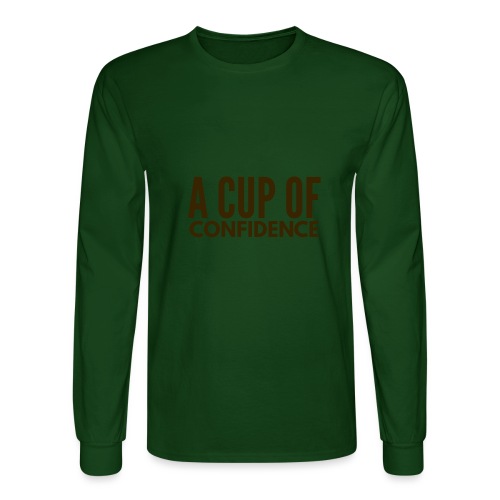 A Cup Of Confidence - Men's Long Sleeve T-Shirt