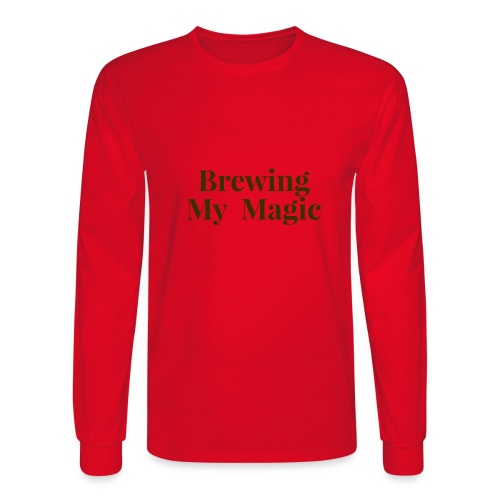 Brewing My Magic Women's Tee - Men's Long Sleeve T-Shirt