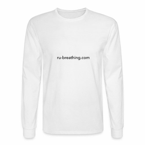 logo design ru website correct - Men's Long Sleeve T-Shirt