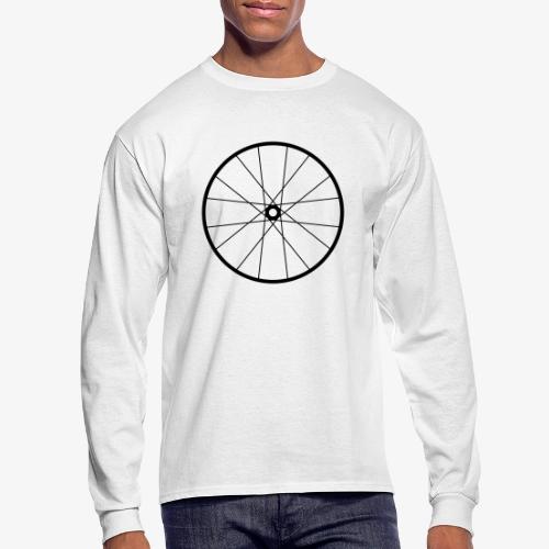 Bicycle Wheel - Men's Long Sleeve T-Shirt