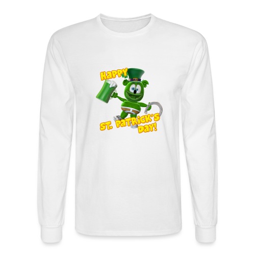 Gummibär (The Gummy Bear) Saint Patrick's Day - Men's Long Sleeve T-Shirt