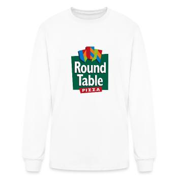 Round Table Pizza - Men's Long Sleeve T-Shirt - white - Front
