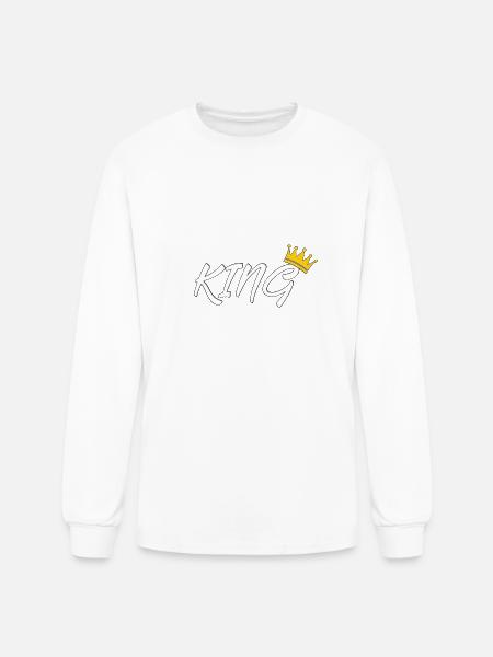 KING - Men's - Men's Long Sleeve T-Shirt - white