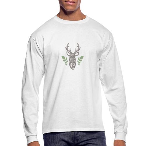 Be wild and free - Men's Long Sleeve T-Shirt