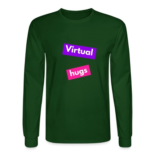 Virtual hugs - Men's Long Sleeve T-Shirt