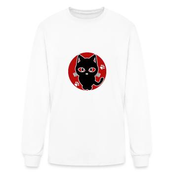 anti capitalist Eat the Rich - Men's Long Sleeve T-Shirt - white - Front