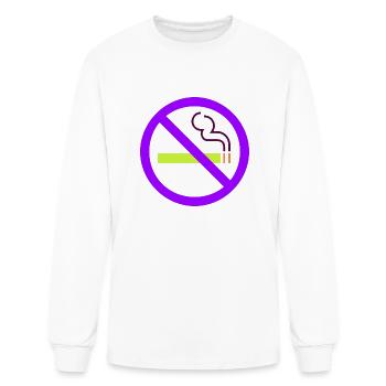 marceline no smoking - Men's Long Sleeve T-Shirt - white - Front