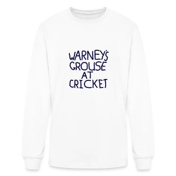 Warney Grouse At Cricket - Men's Long Sleeve T-Shirt - white - Front