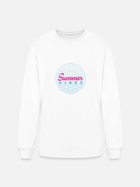 BEST Cities of Holland Netherlands circle - Men's Long Sleeve T-Shirt - white
