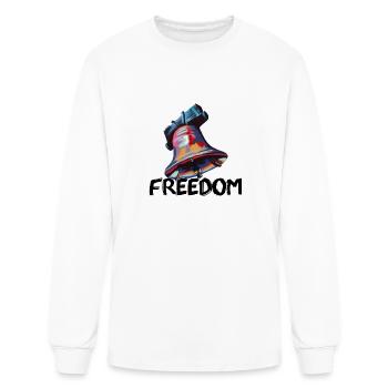 Canadian Liberty Bell - Men's Long Sleeve T-Shirt - white - Front