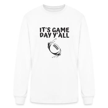 It s Game Day Y all - Men's Long Sleeve T-Shirt - white - Front