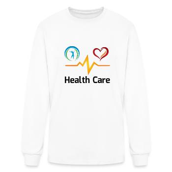 Health care life - Men's Long Sleeve T-Shirt - white - Front