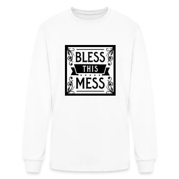 Bless This Mess - Men's Long Sleeve T-Shirt - white - Front