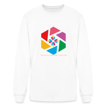 Everyday - Men's Long Sleeve T-Shirt - white - Front